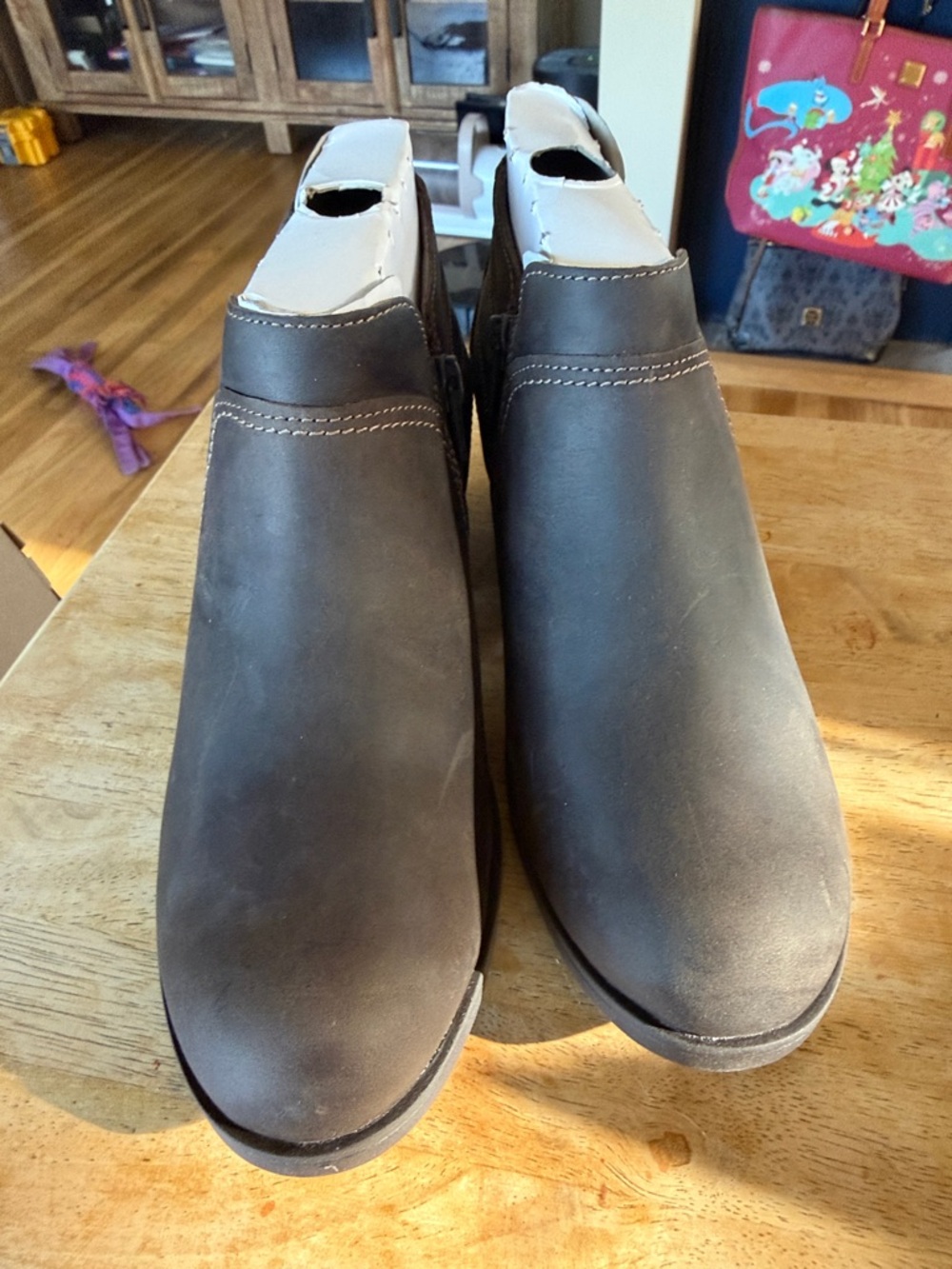 Clark’s Slip-On Chelsea Boots - Dark Brown (45)